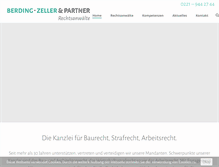 Tablet Screenshot of jagenburgberding.de